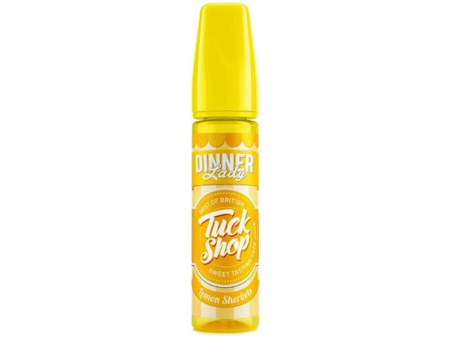 DINNER LADY FLAVOUR SHOT MIX AND SHAKE LEMON SHERBET 20/60ml ( )   VG