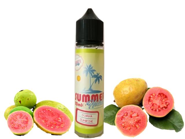 9449 - DINNER LADY SUMMER FLAVOUR SHOT MIX AND SHAKE GUAVA SUNRISE 20/60ml (γκουάβα) μίξη με VG