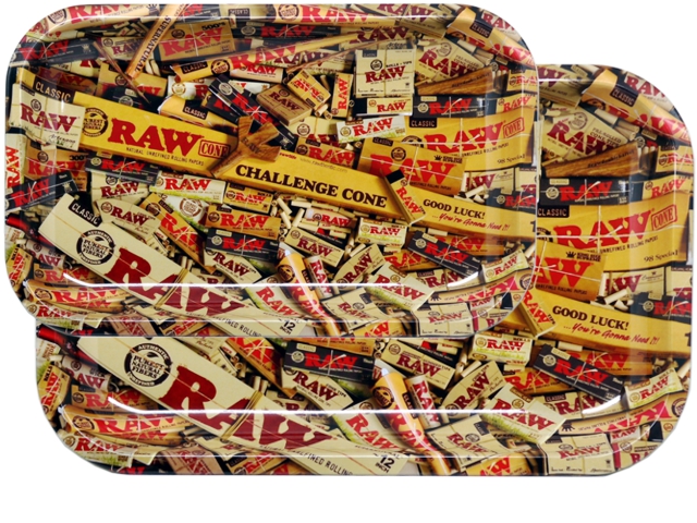 7192 - o RAW MIX METAL ROLLING TRAY MIXED PRODUCTS (13335 / 13336)   