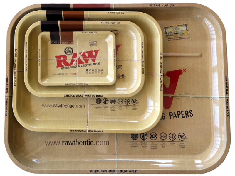 5764 -  RAW TRAYS mini / small / medium / large ( 4 )   