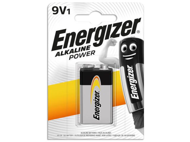 11683 - ENERGIZER ALKALINE POWER 9V  (1 )