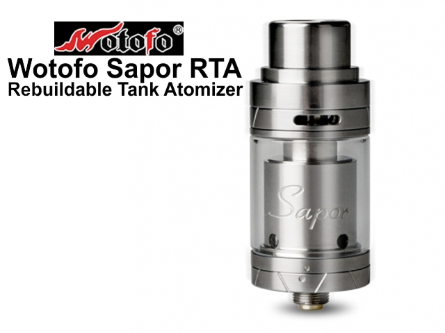 4389 -  Wotofo Sapor RTA Rebuildable Tank Atomizer 2ml