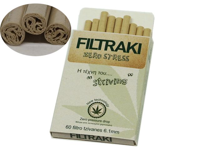 10860 - FILTRAKI   6mm SLIM ZERO STRESS 60 