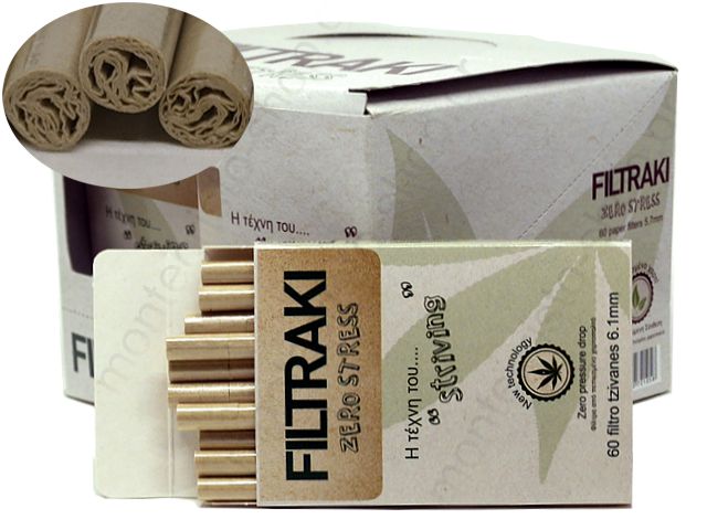 10861 - FILTRAKI   6mm SLIM ZERO STRESS 60     24 