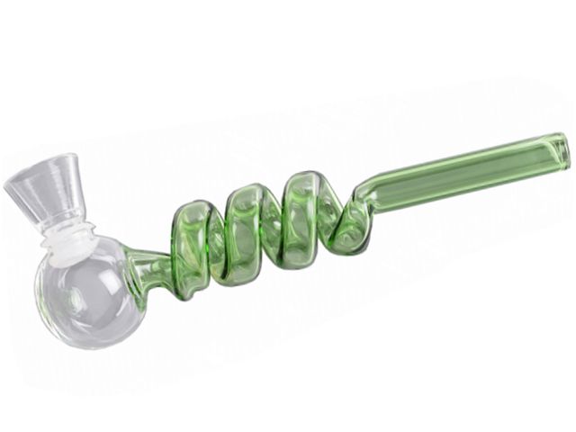 10412 - Glass Pipe Twist   14.5cm 0212787 