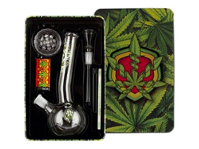  Bong AMSTERDAM GREENLINE BONG 18cm LG10L- SET