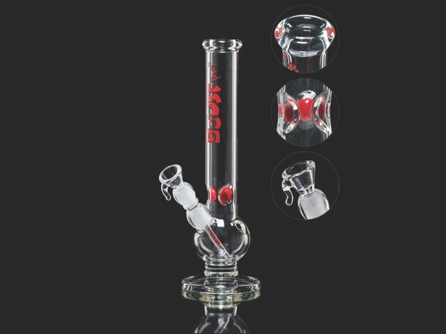 6736 -   BOOST BOUNCER GLASS ICE BONG 32cm 02620