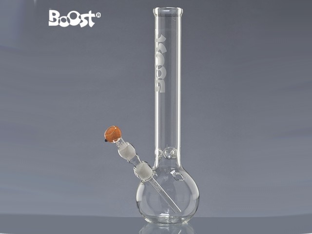 6737 -   BOOST BOUNCER GLASS ICE BONG 41cm 02335