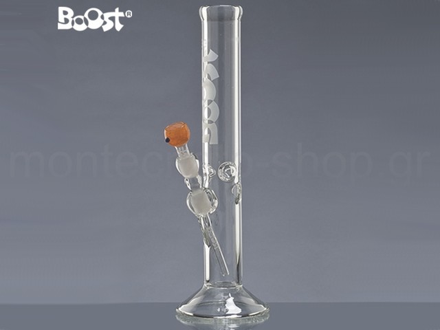6757 -   BOOST CANE GLASS ICE BONG 36cm 02338