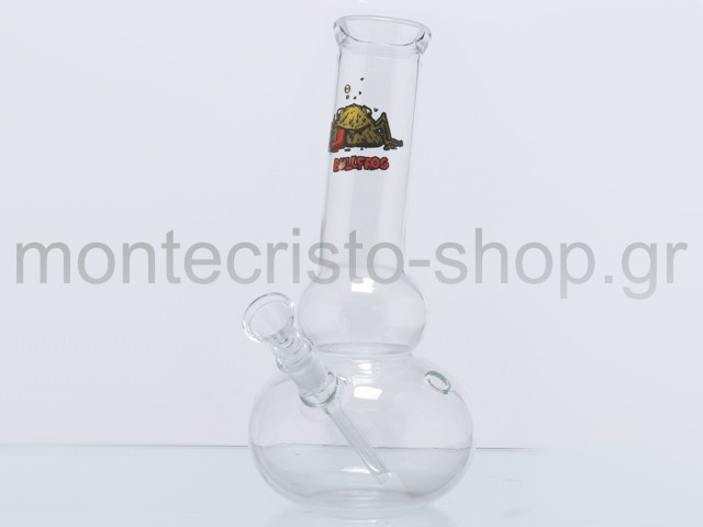 6755 -   BULLFROG GLASS BONG 25cm 01092