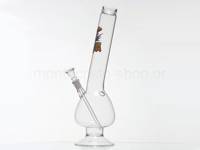 6741 -   MUSHROOM GLASS BONG 40cm 01127