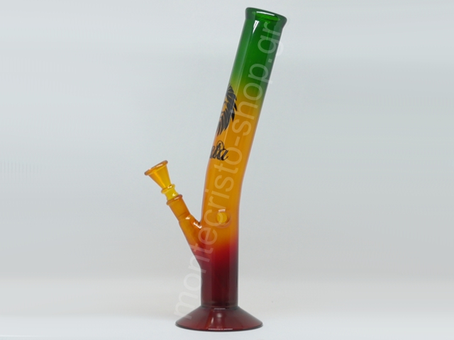 7805 -   RASTA HANGOVER 0663N GLASS BONG 33cm