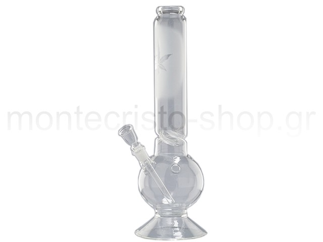   SAND LEAF GLASS ICE BONG 46cm 01255