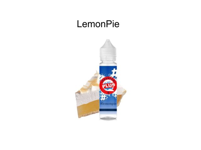 HASHTAG PLUS  FLAVORSHOTS LEMONPIE Shake and Vape 20/60ML (   )