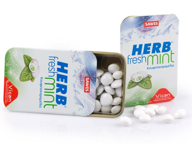Herb Fresh Mints (Anti_Smoke καραμέλες)