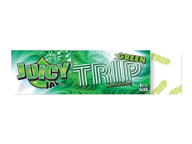 Χαρτάκια αρωματικά Juicy Jays GREEN TRIP 1 1/4