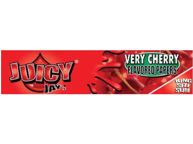   Juicy Jays VERY CHERRY  KING SIZE