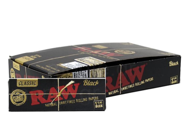  RAW BLACK 1&1/4 CLASSIC 50  (  24)