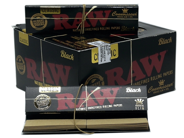  RAW BLACK KS SLIM + TIPS   Classic (  24 )