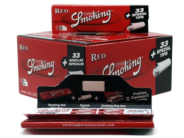 10849 -  Smoking RED King Size   99-016331  33  ( )