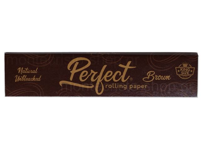 10814 -   Perfect Brown KING SIZE Natural Unbleaced 