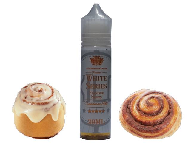 9459 - KILO WHITE SERIES Flavor Shot CINNAMON ROLL 20ml/60ml (  )