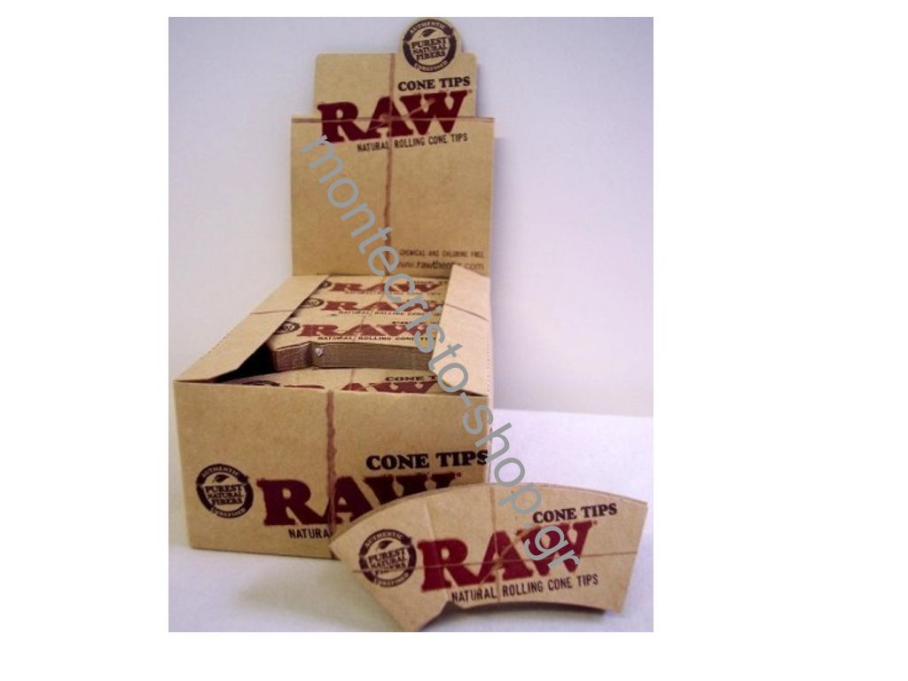 Κουτί με 24 τζιβάνες RAW PERFECTO Cone Tips Κωνικές
