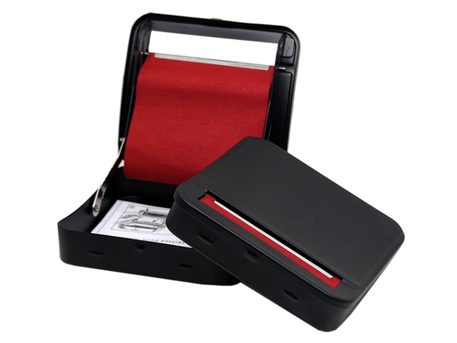   TOBACCO CIGARETTE ROLLING STRONG BOX 70mm BLACK () 13184