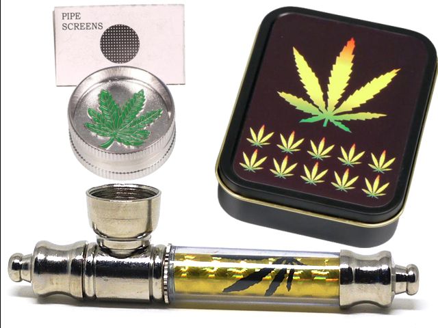 10657 -     + Grinder + Screens + box CANNABIS 99447211