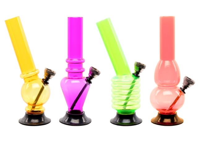 10067 -  ATOMIC Mini Acryl Bong 15cm 0212669