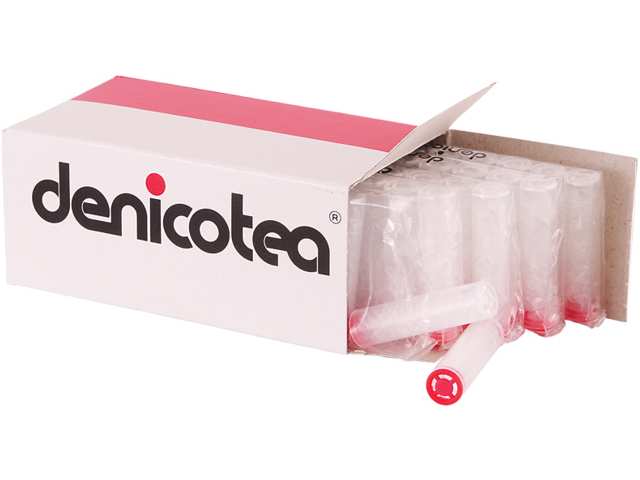 2315 - Ανταλλακτικά φίλτρα τσιγάρου DENICOTEA Crystal Filters 8mm με 50 τεμάχια