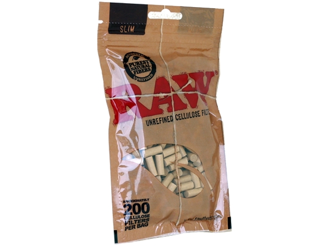   RAW 200 BAG SLIM UNREFINED CELLULOSE ()