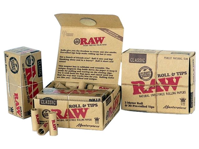 RAW ROLL & TIPS CLASSIC UNREFINED ( &  ) 3 