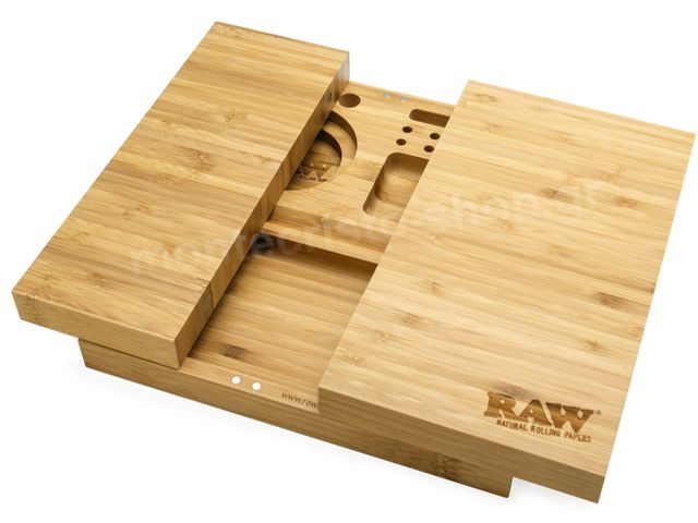 10389 - RAW TRIPLE FLIP ROLLING TRAY    