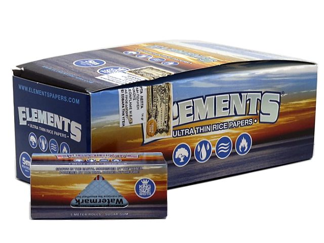 10928 -  ELEMENTS KING SIZE WIDTH ULTRA THIN (54mm x 5 )   12