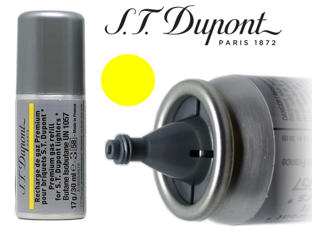 7925 - S T dupont Yellow Gas Refill aέριο αναπτήρων 30ml
