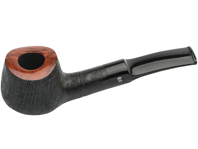 8462 - Stanwell Brushed Black 11 9mm Pipe   