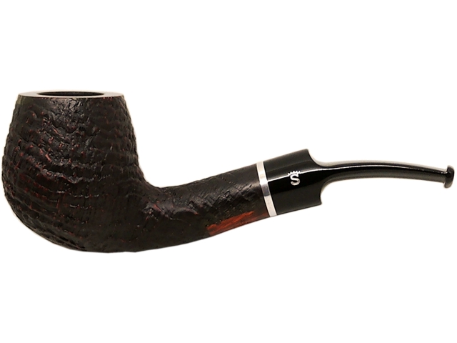 6962 - Stanwell Pipe Relief 233 Black Sand 9mm πίπα καπνού κυρτή