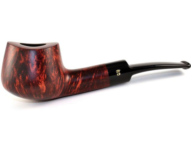 10551 - Stanwell Silkebrun 11 Brown πίπα καπνού ημίκυρτη 9mm