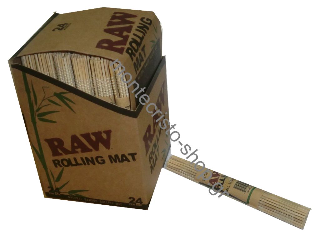  RAW BAMBOO ROLLING MAT  