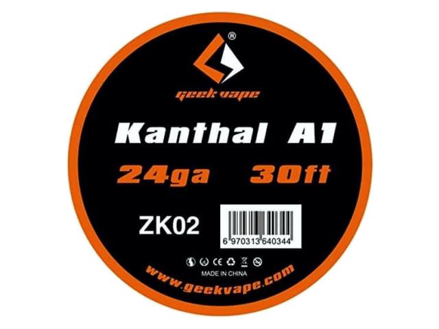 11239 - Σύρμα Geek Vape Kanthal A1 24GA 30ft