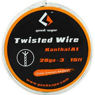 6892 -  Geek Vape Twisted Wire Kanthal Triple A1 (28ga*3)