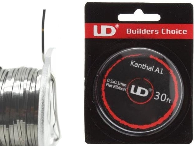 Σύρμα UD KANTHAL A1 0.5*0.1 mm.10 m/roll ribbon wire (10m) φαρδύ