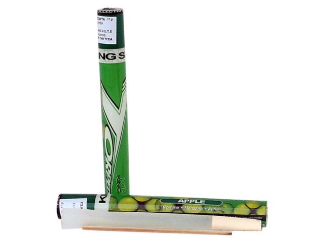 6199 - TORPEDOES King Size pre rolled paper cone APPLE (μήλο)