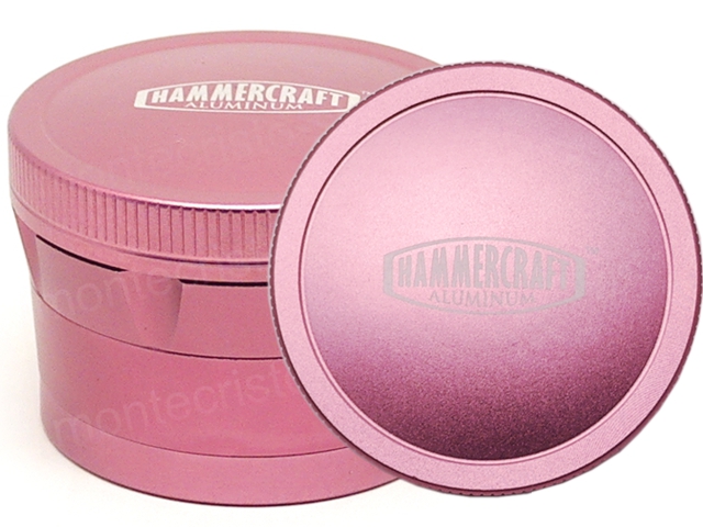   HAMMERCRAFT VS53A PINK 4 PARTS ALUMINUM GRINDER 63mm 13703