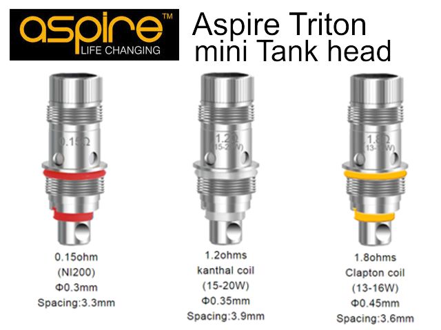 3714 - Triton mini Coils (  Mini Triton & Nautilus)   5 coils