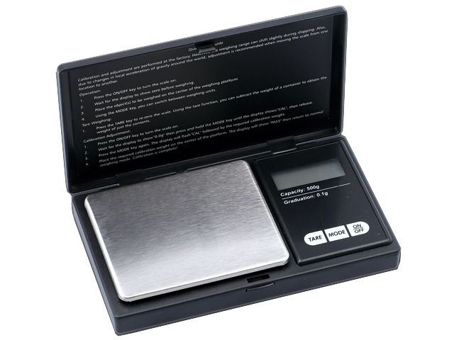 11090 -   DIGITAL SCALE 500g x 0,1g MH PROFESIONAL MINI 661-9043