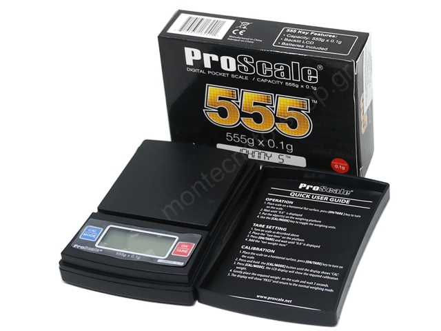   PROSCALE JOHNNY S 555g x 0,1g