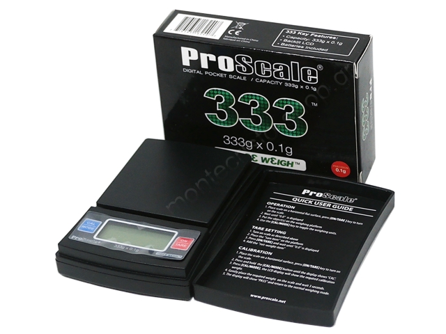   PROSCALE THREE WEIGH 333g x 0,1g